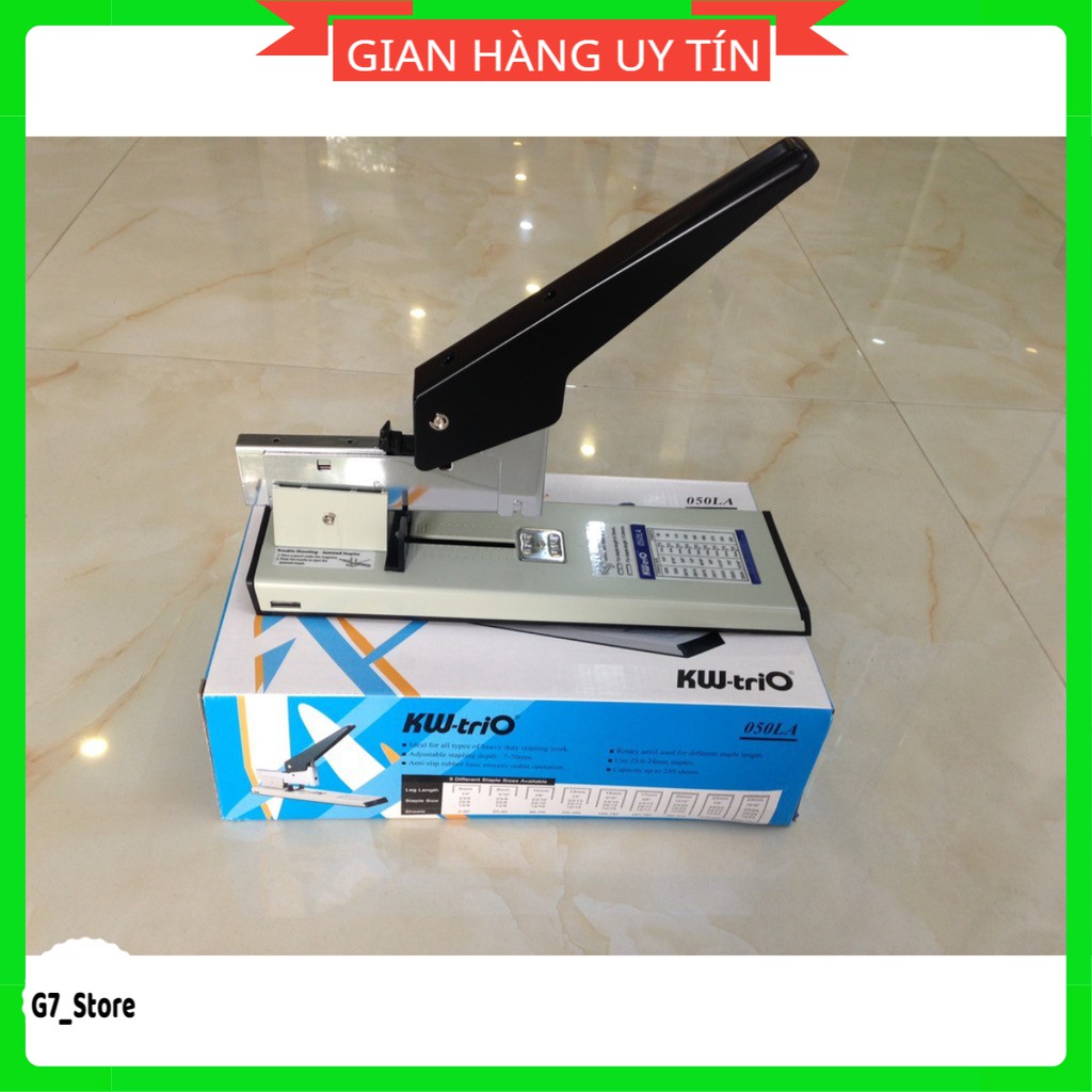 Dập ghim đại cỡ lớn KW 50LA (240tờ), bàn dập ghim 50LA cho văn phòng