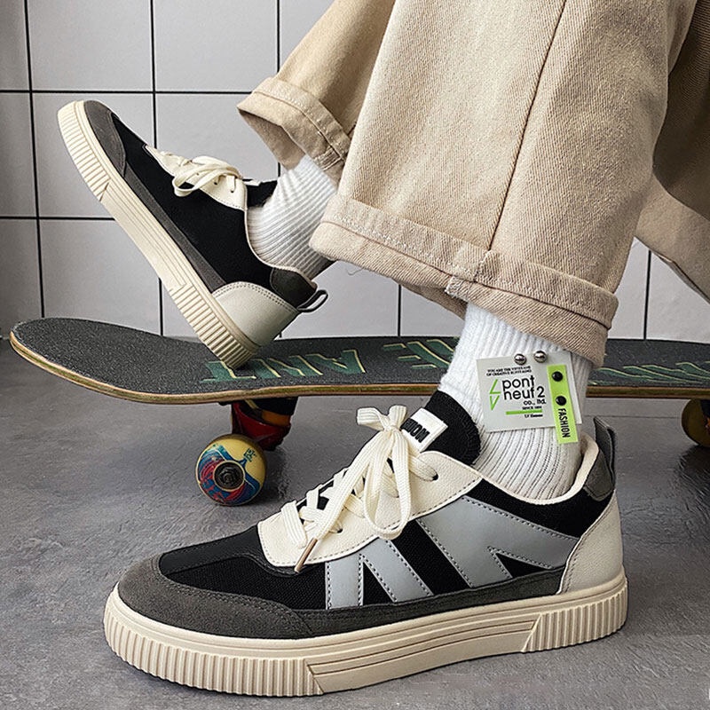 Giày Thể Thao Phong Cách Hàn Quốc Cổ Điển Hợp Thời Trang Cho Nam