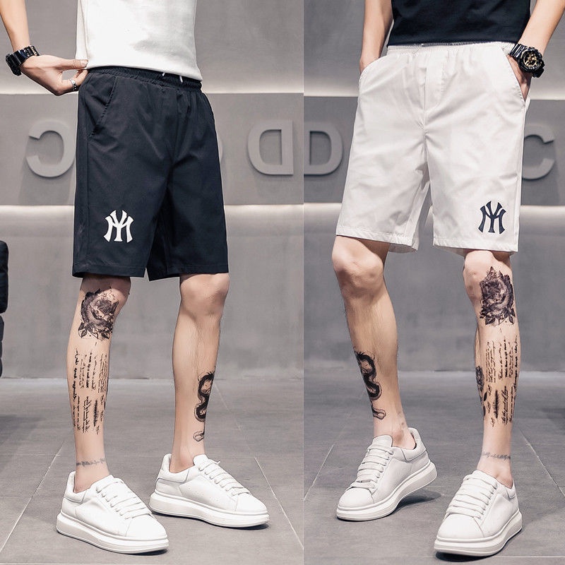 Quần Short Đi Biển Chất Liệu Lụa Lạnh Nhanh Khô Thời Trang Cho Nam