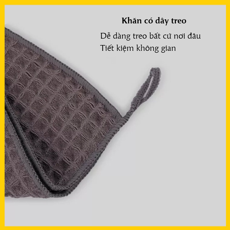 Khăn lau chuyên dụng dùng trong pha chế | Vệ sinh vòi sữa, tay pha, khay quầy bar