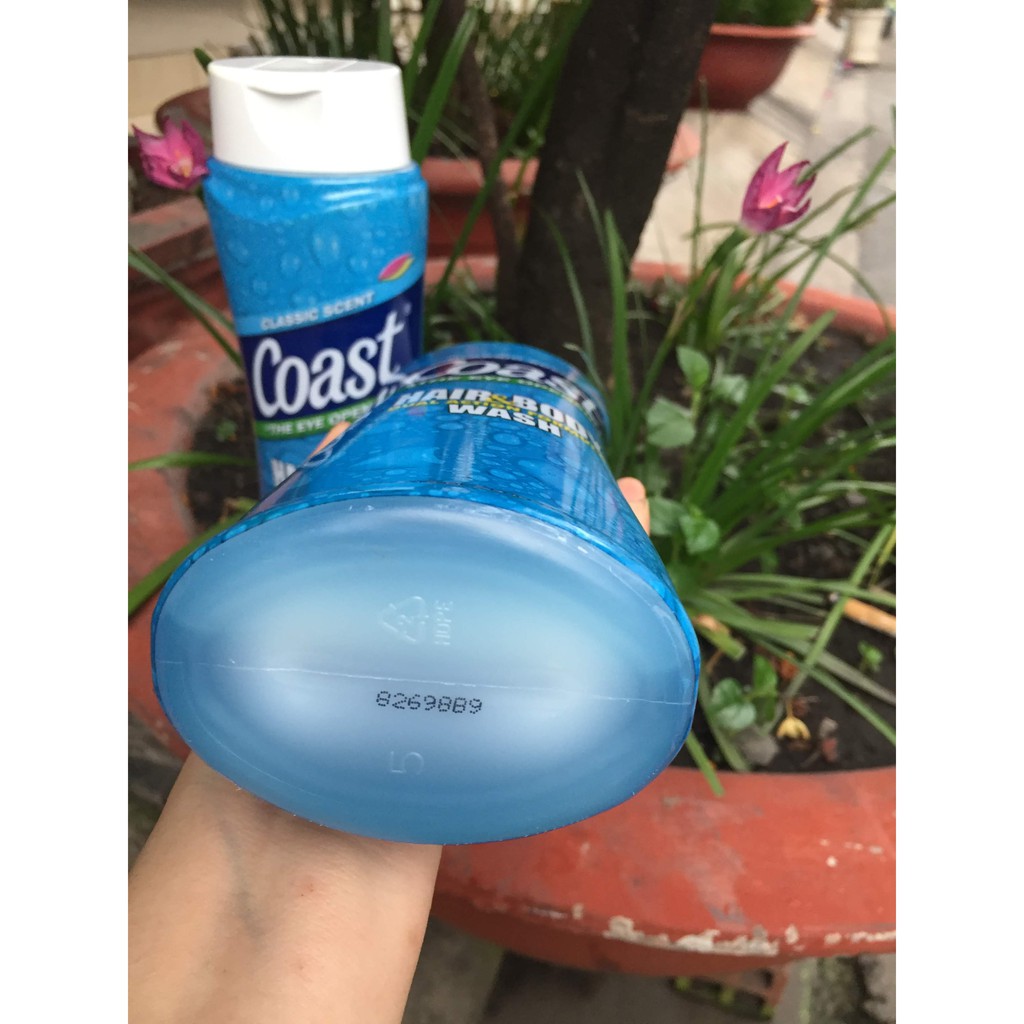 Sữa tắm gội COAST Mỹ 532 ml - dành cho Nam