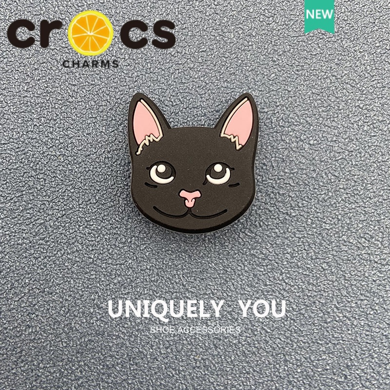 Khóa Cài Giày crocs Hình Mèo Dễ Thương DIY