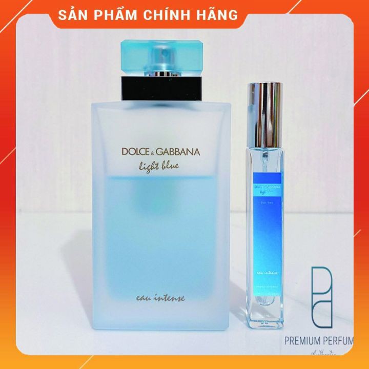 [Cam Kết Chính Hãng] Nước Hoa DG Light Blue for Her Eau Intense | Thế Giới Skin Care