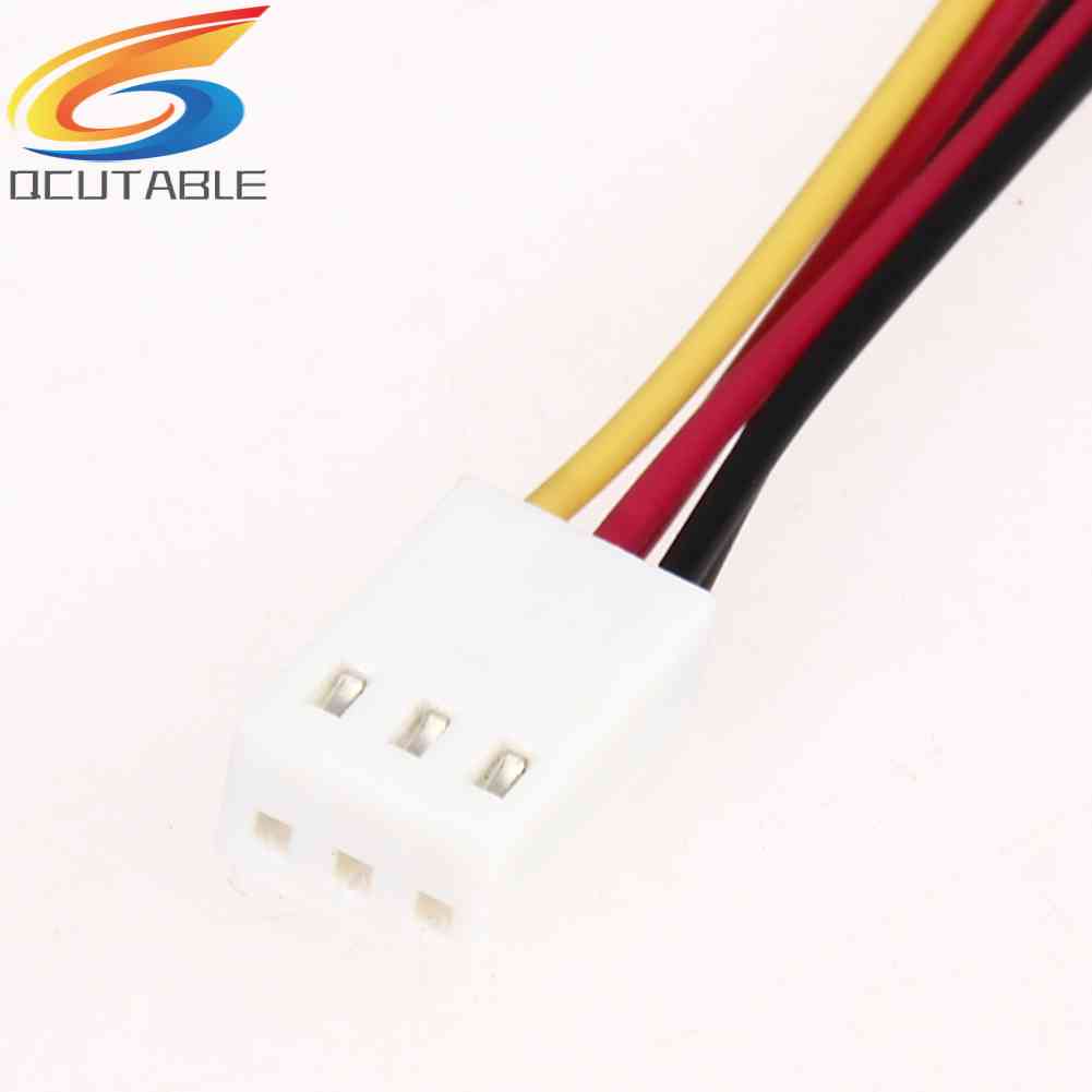 Set 5 Dây Cáp Chia Cổng 12V 3 Pin Female Sang 2 / 3 Pin Male Cho Quạt Máy Tính