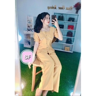 SET BỘ  TIỂU THƯ CAO CẤP+QUẦN ỐNG RỘNG