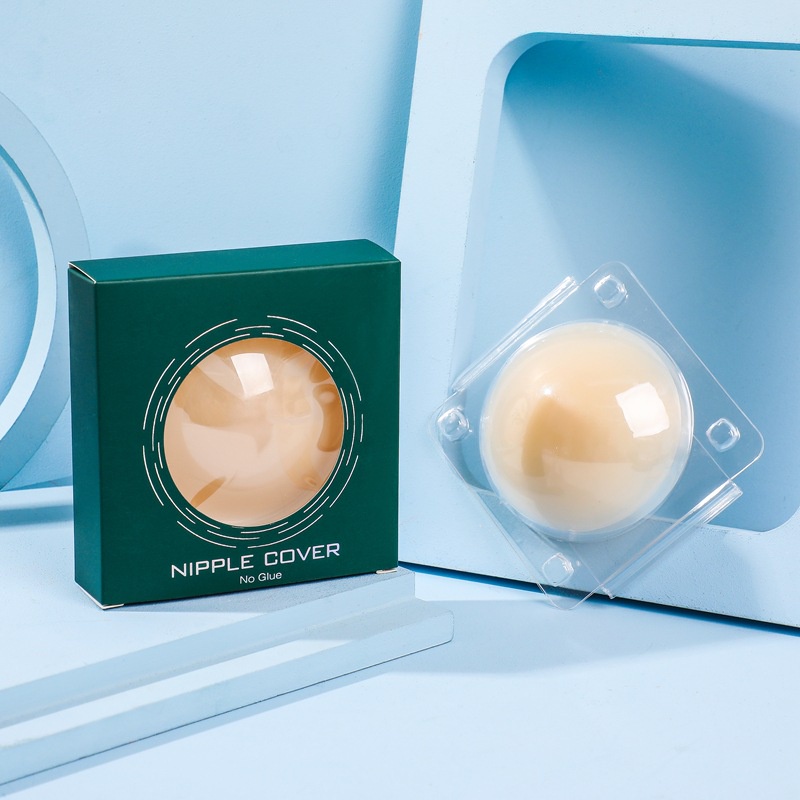 (MẪU MỚI) Miếng dán ngực nhũ hoa (đầu ti) silicone cao cấp - mềm mại và tái sử dụng được 6 tháng Chichi Bra 500