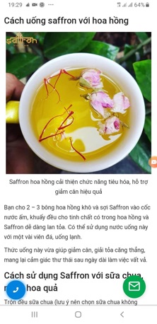 [DÙNG THỬ] 10 sợi saffron cho 2 lần pha (được 500ml trà)