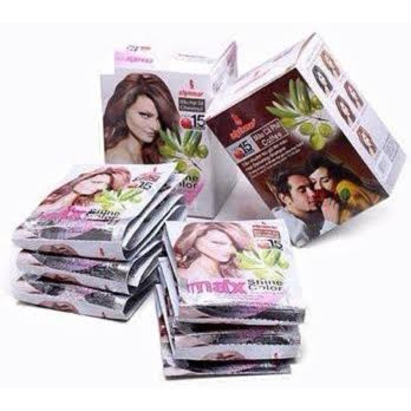 Gội là nâu tóc Solbol hộp 10 gói