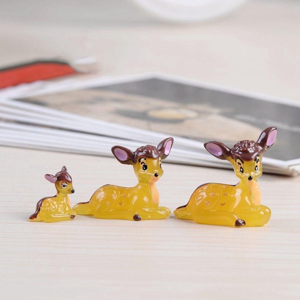 YIYU Mô Hình Tượng Nhỏ Dễ Thương Dùng Trang Trí Tiểu Cảnh DIY