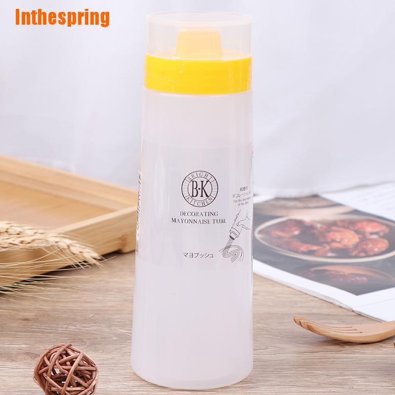 Chai Nhựa Đựng Nước Sốt 4 Ngăn Tiện Lợi
