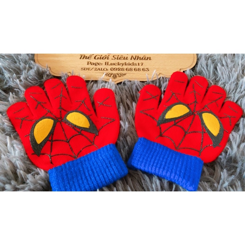 SIÊU BÁN CHẠY / GĂNG TAY SIÊU NHÂN NHỆN NHIỀU MẪU