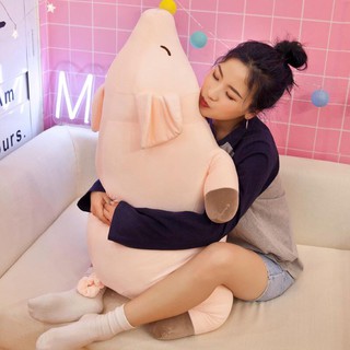 LỢN BÔNG ÔM DÀI HEO BÔNG 50CM