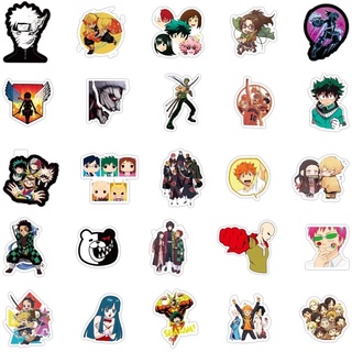 Set 10 sticker Anime chống nước