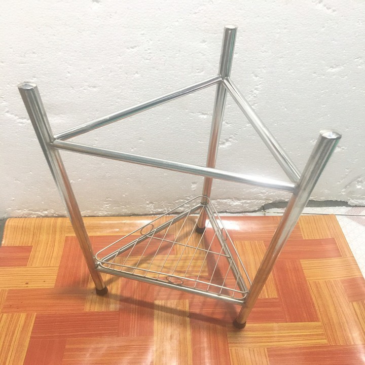 - Chân Bình Lọc Tam Giác - Giá Đỡ Chân Bình - Kệ Để Bình Nước Uống INOX Cao Cấp Đường Kính Lọt Lòng 26 cm - Mã: