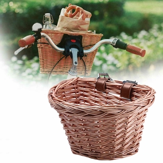 Giỏ Xe Đạp Đan Mây Phong Cách Retro