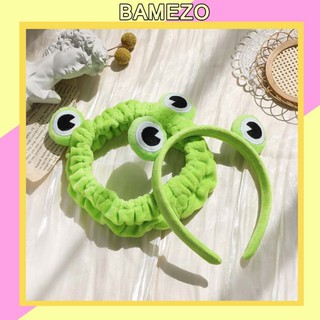 Bờm tiểu thư Bamezo chú ếch xanh hàn quốc đáng yêu nhiều màu BD35