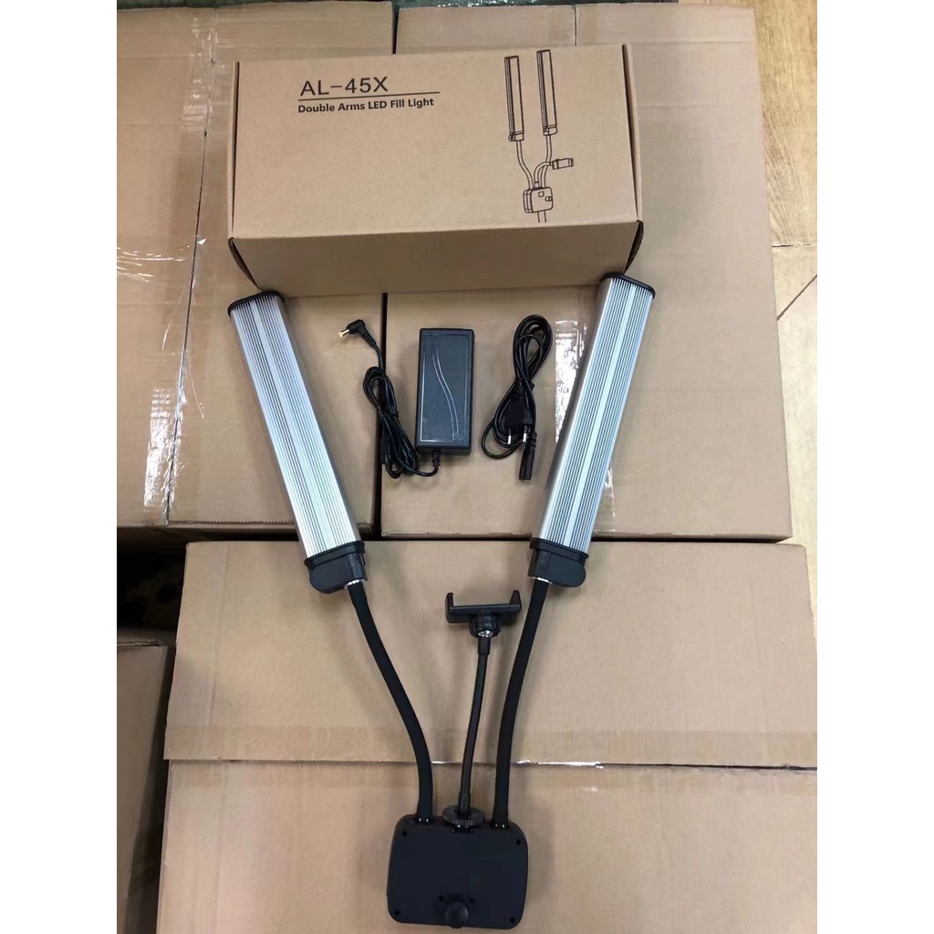 Đèn 2 Râu Hỗ Trợ Livestream, Phun Xăm, Spa SIêu Sáng, Bảo Hảnh 4 Tháng