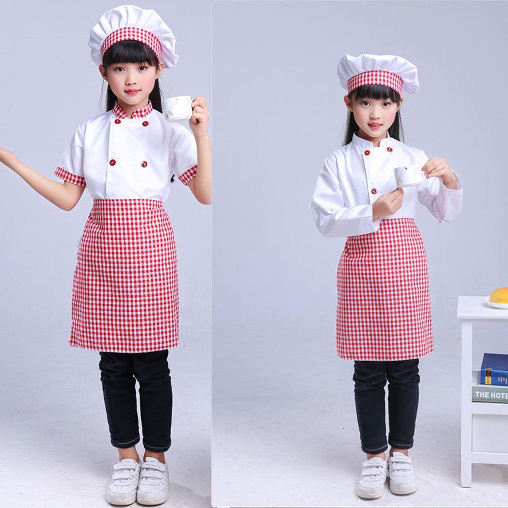 Bộ Trang Phục Hóa Trang Đầu Bếp / Nhà Hàng / Tiệc Tùng Cho Bé