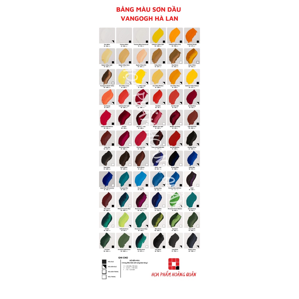 Sơn Dầu Hà Lan VanGogh 200ml - Seri 1 - Hạng Họa Sỹ