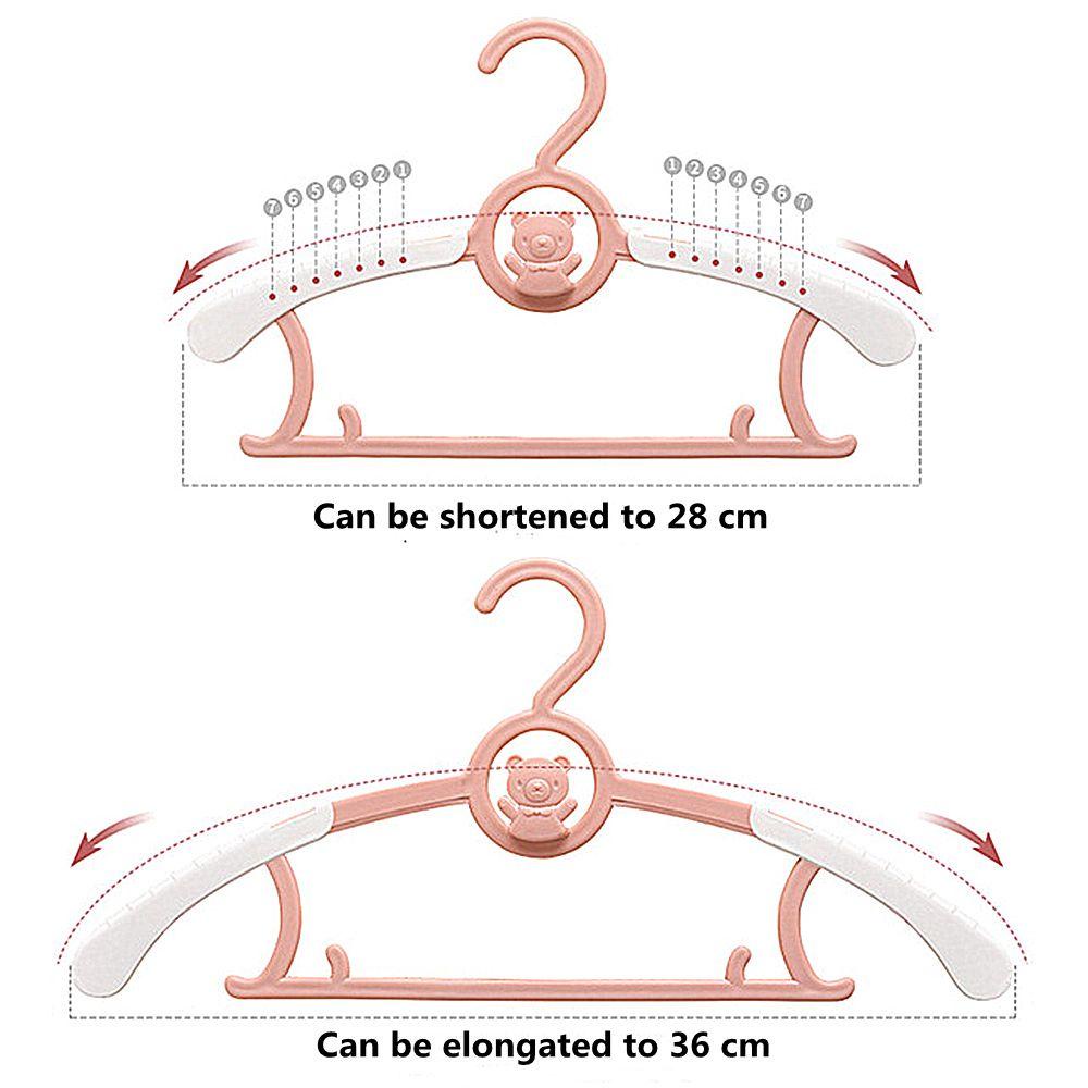 CONOPERY Bộ 5 Móc Treo Quần Áo Trẻ Em Chống Gió Đa Năng Có Thể Điều Chỉnh