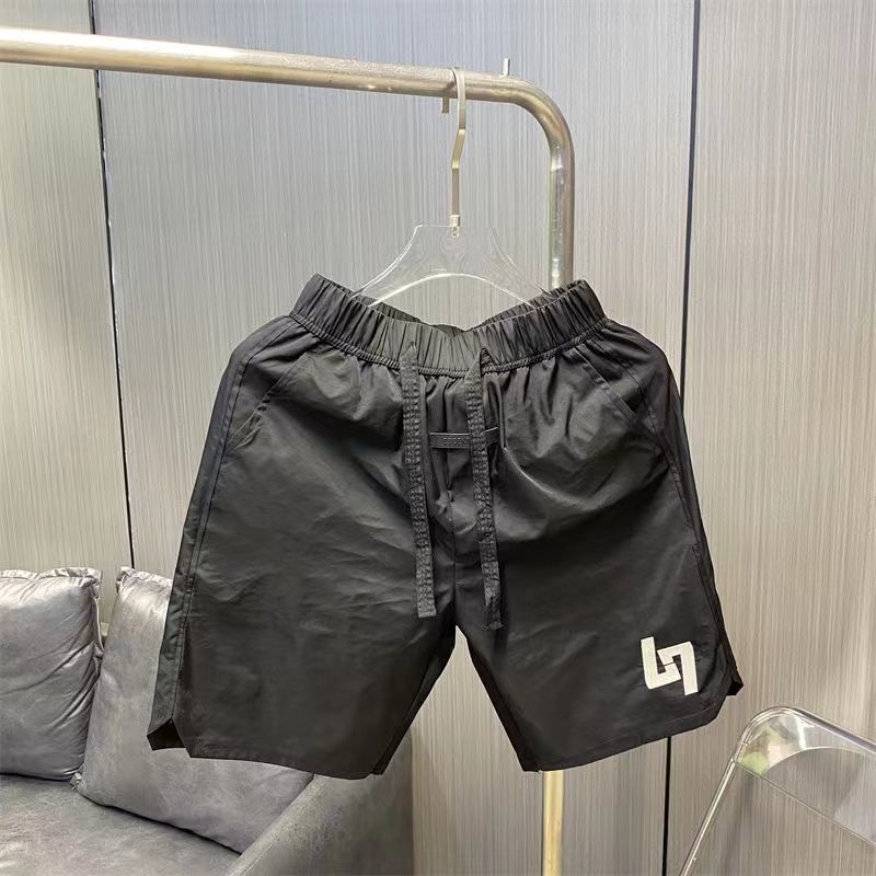 Quần Short Thể Thao Dáng Rộng Vải Lụa Mát Nhanh Khô Thời Trang Cao Cấp Cho Nam