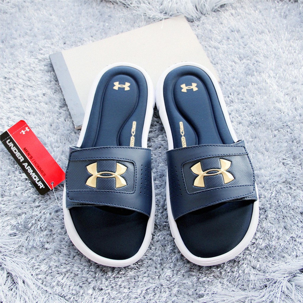 UNDER ARMOUR Dép Xỏ Ngón Đế Xuồng 7 Màu Tùy Chọn Thời Trang Cho Nam
