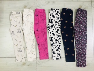 Combo 6 quần legging cho bé