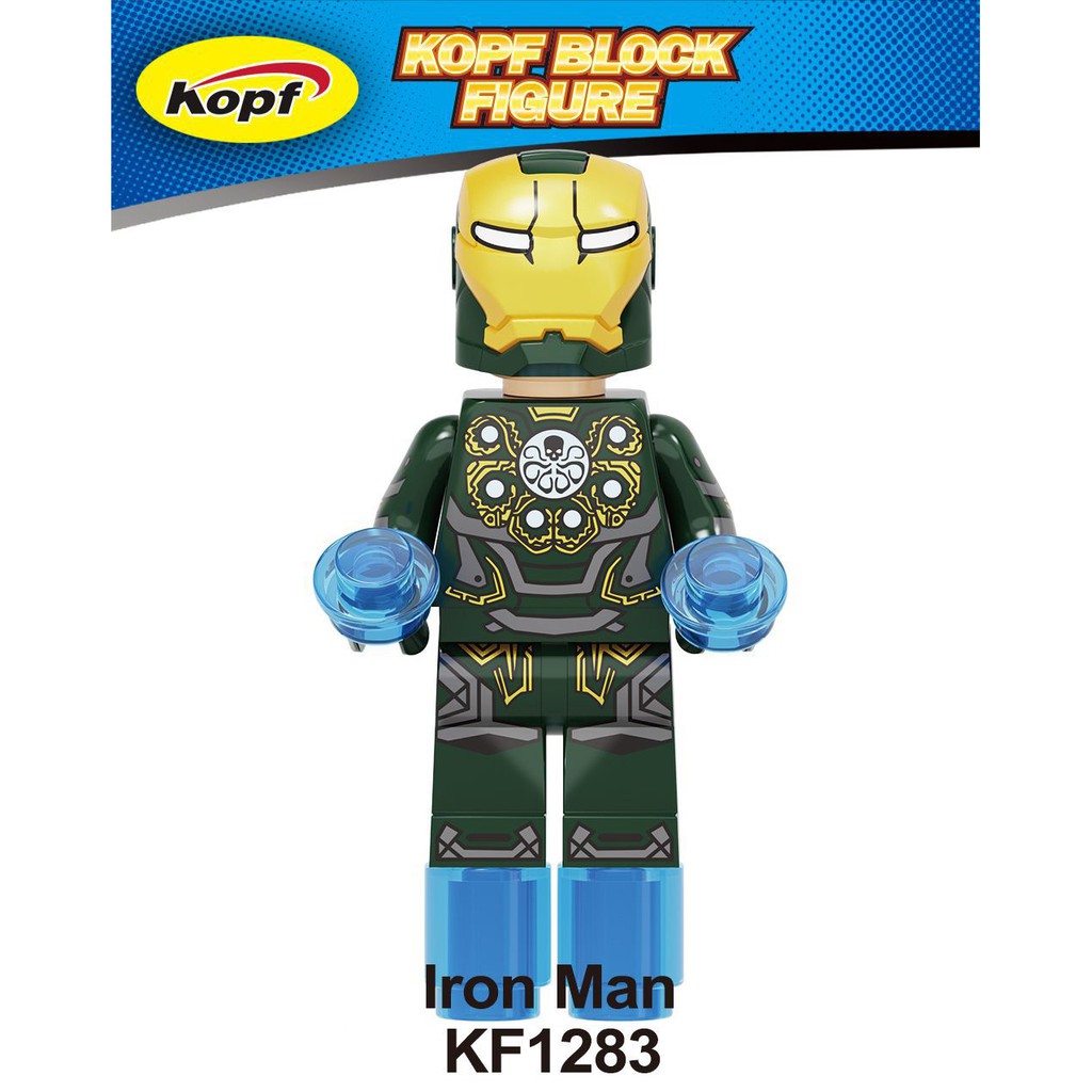 Minifigures Marvel DC Phiên Bản Hydra Các Nhân Vật Iron Man Stan Lee Captian Thor Mẫu Mới KF6109