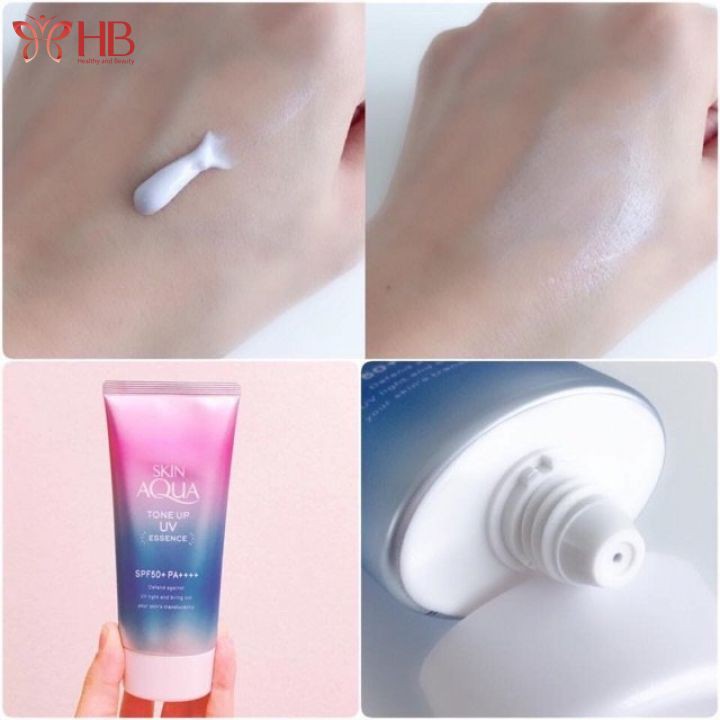 Kem chống nắng nâng tông da Skin Aqua UV Tone up SPF50/PA++++ nội địa Nhật