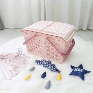 [Làn Nhựa]Giỏ nhưa đựng đồ đi sinh