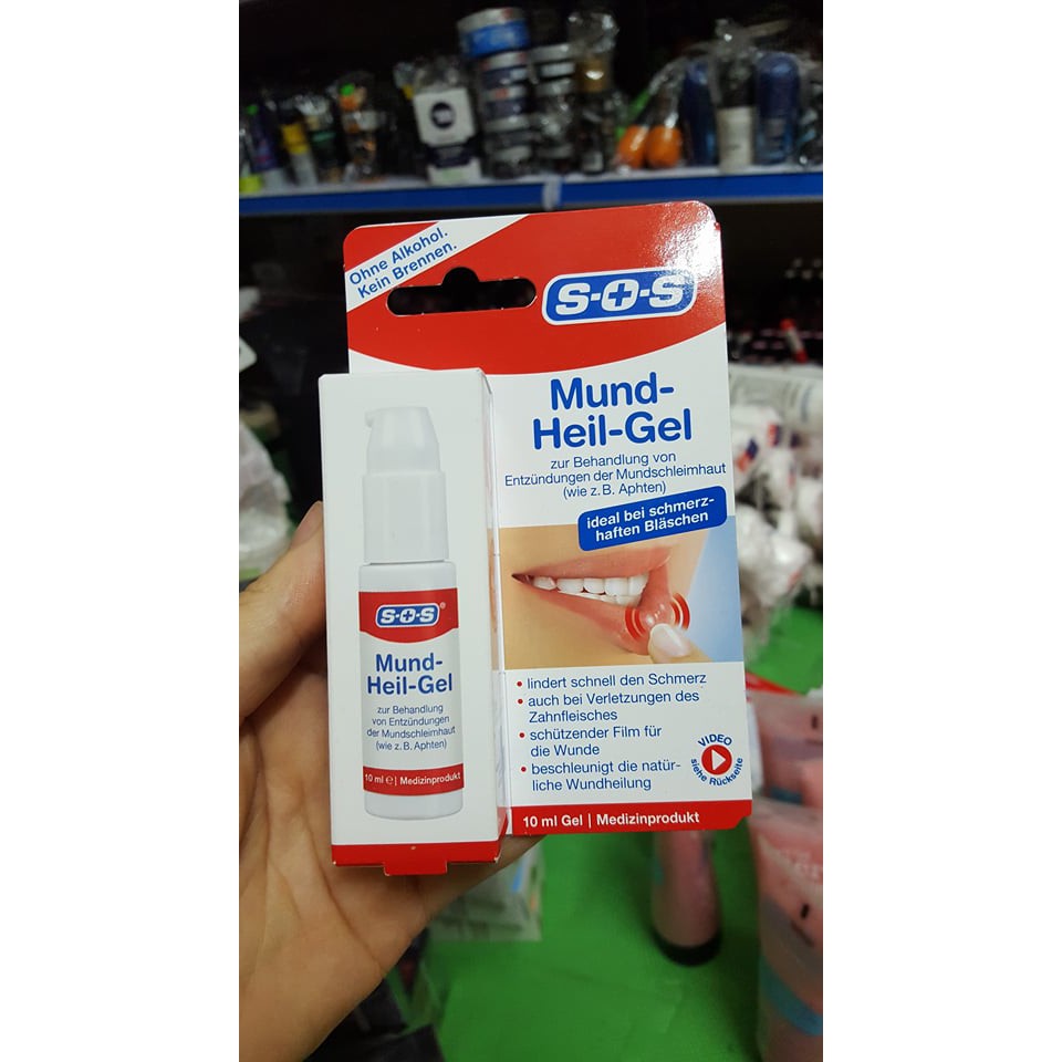 GEL NHIỆT MIỆNG S.O.S MUND-HEIL-GEL