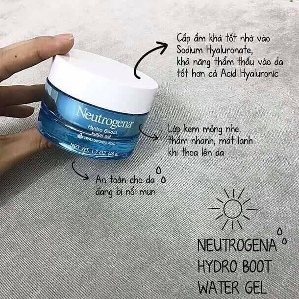 Gel Dưỡng Ẩm Cấp Nước Cho Da Neutrogena Hydro Boost Water Gel Mini 15g