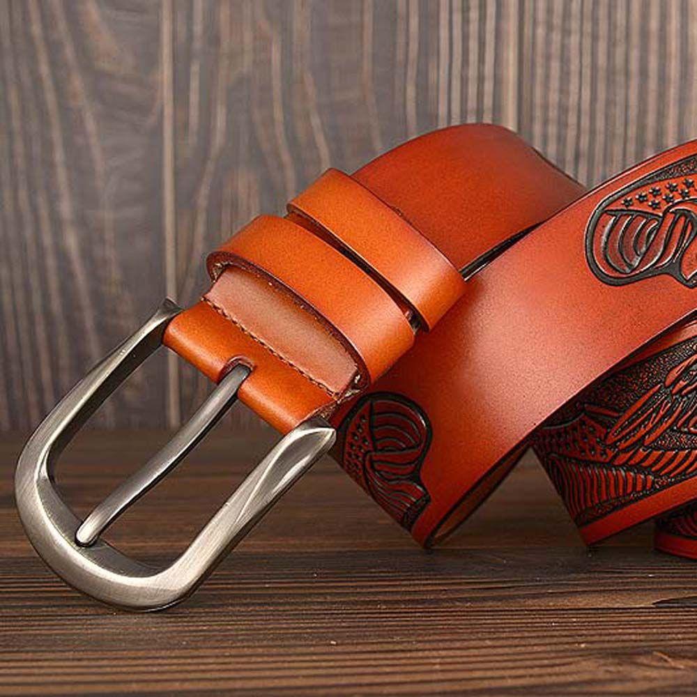 Thắt Lưng Da Bò Kiểu Dáng Sang Trọng Dành Cho Nam