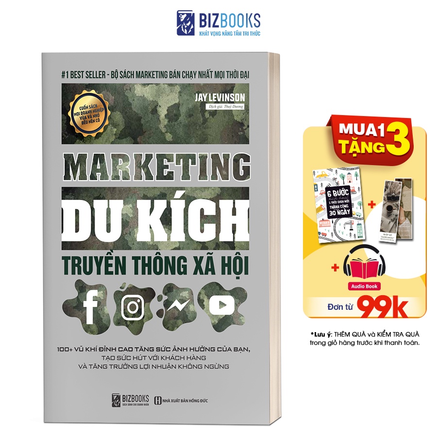 Sách - Marketing Du Kích Truyền Thông Xã Hội