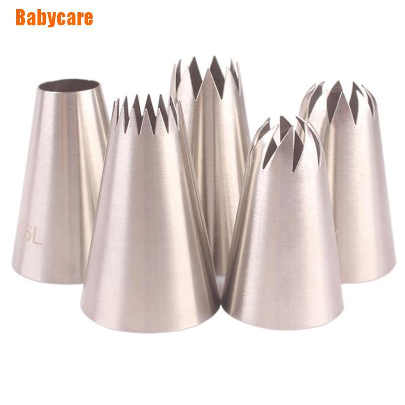 Set 5 Dụng Cụ Trang Trí Bánh Kem Cỡ Lớn Tiện Lợi