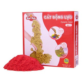 Cát Động Lực Màu Đỏ 1kg STAR KIDS (K302)