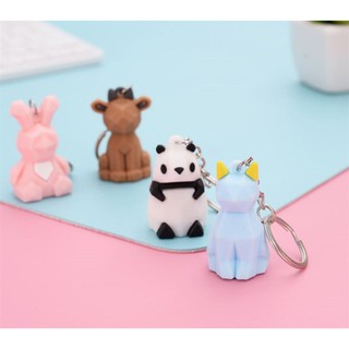 (Butgiasi) Móc Khóa Mô Hình Động Vật 3D