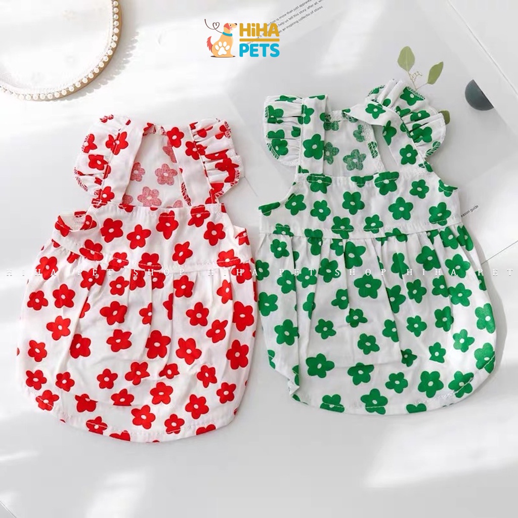 Áo Cho Chó Mèo Thời Trang Hàn Quốc Quần Áo Thú Cưng Thiết Kế Dễ Thương Mùa Hè Hihapet.