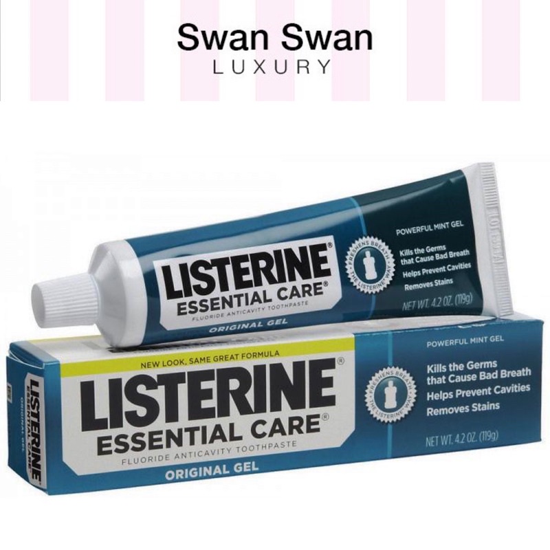 Kem Đánh Răng Listerine Essential Care Gel 119g