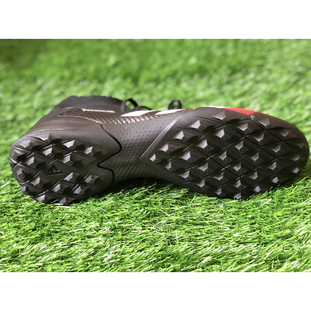 Giày bóng đá Predator 20.3 màu đỏ, đen, hàng mới chính hãng Adidas Mỹ, size 40