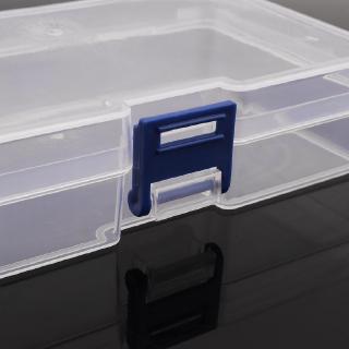 Transparent PP Organizer Container Storage Case Box