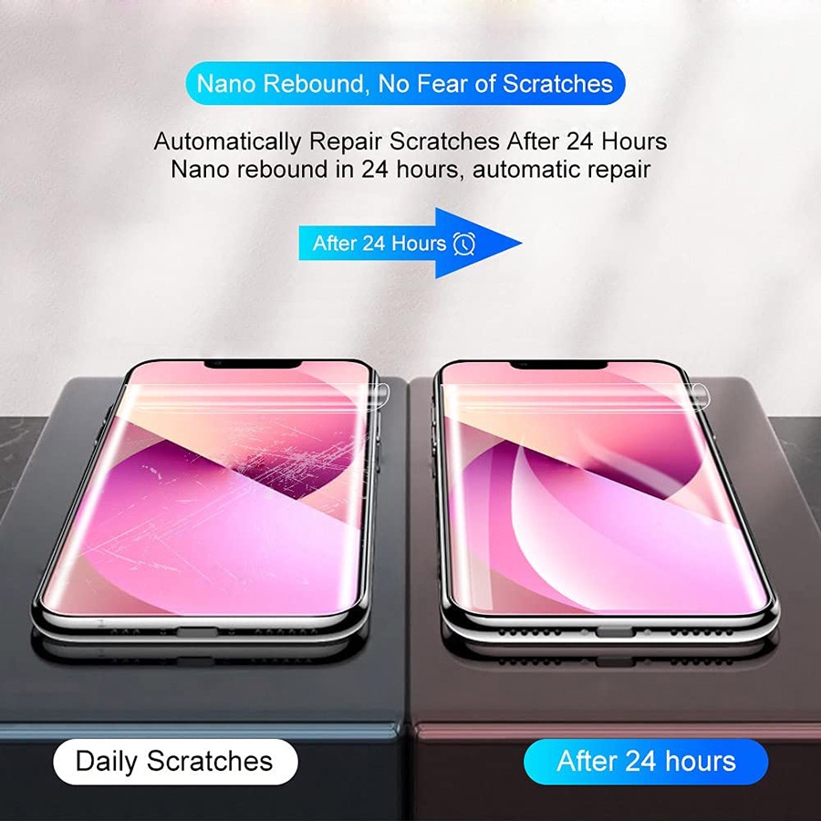 Miếng Dán Hydrogel Mặt Trước Và Sau Cho iPhone 13 Pro Max / 11 / 13Pro / 12 Pro Max / 13 Mini / 11 Pro Max