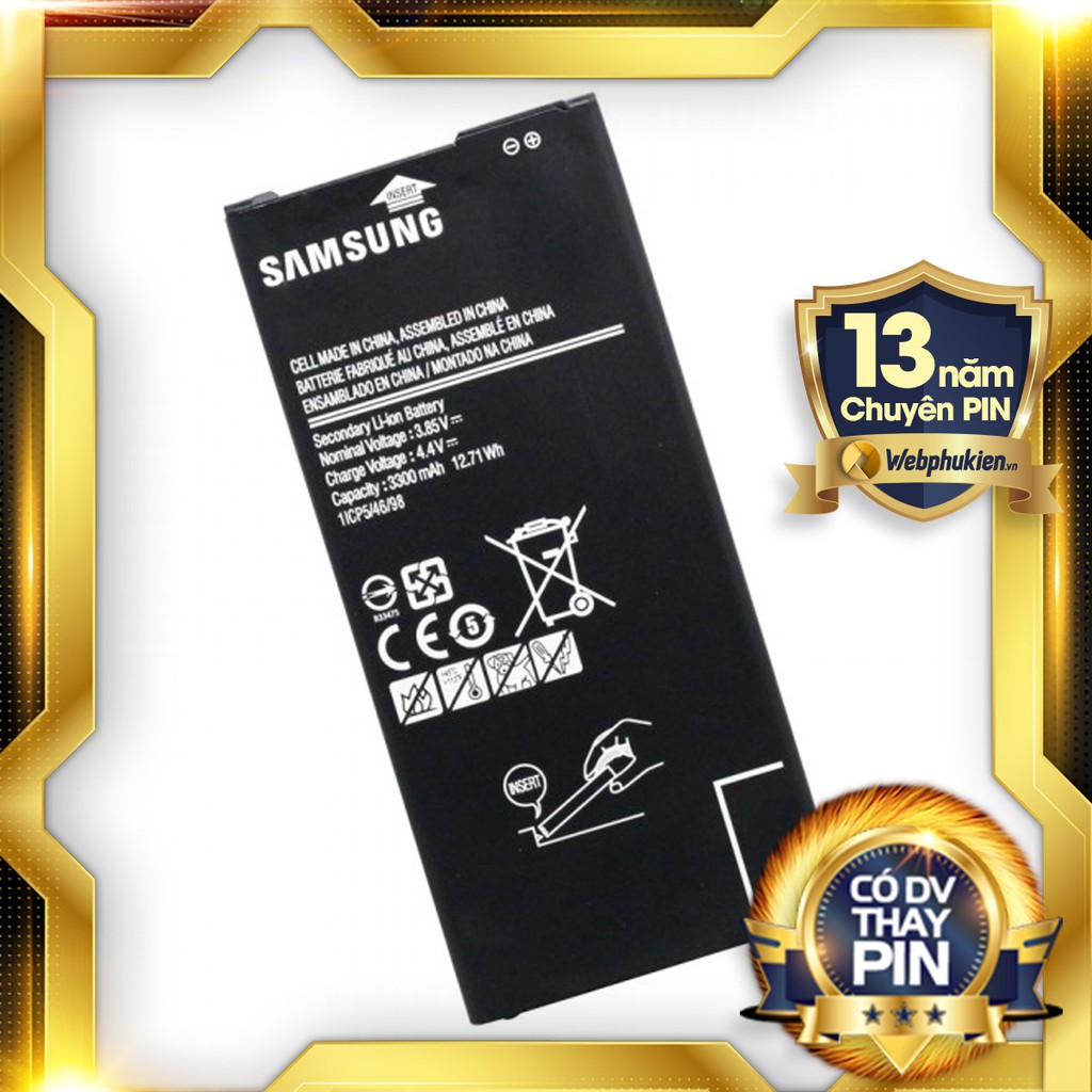 Pin Zin cho Samsung galaxy J7 Prime/J4 Plus/J6 Plus - 3300mAh