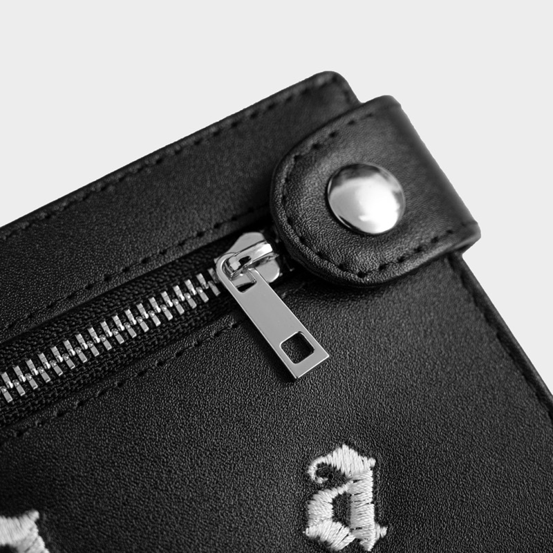 Ví da cao cấp gập đôi dáng đứng NASS