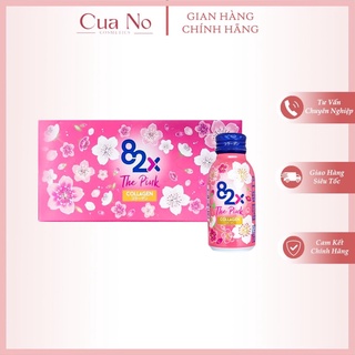 Nước Uống The Pink Collagen 82X Nhật Bản (Hộp 10 Chai 100ml)
