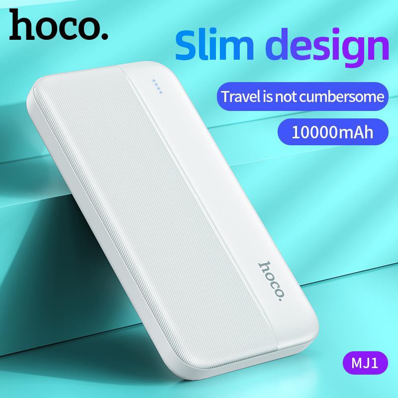 Pin sạc dự phòng Hoco MJ1 Fast energy 10000mAh 2 cổng Input/Output max 2A - Nhất Tín Computer