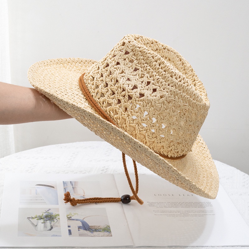 Nón Cói Rộng Vành Che Nắng Phong Cách Retro Cho Nam Nữ