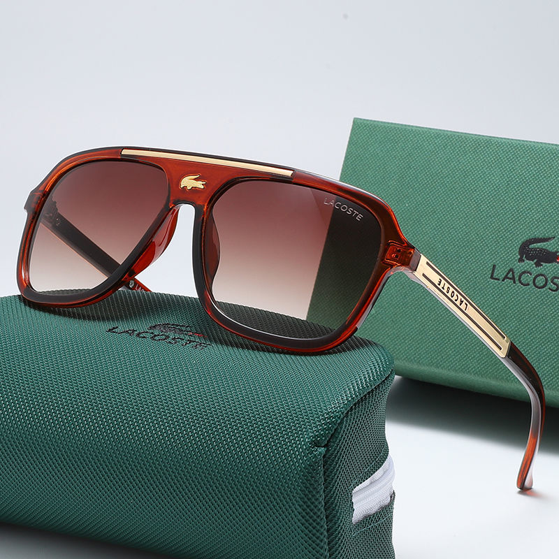 ! Lacoste! Kính Mát Chống Tia UV 400 Thời Trang Cá Tính Cho Nữ