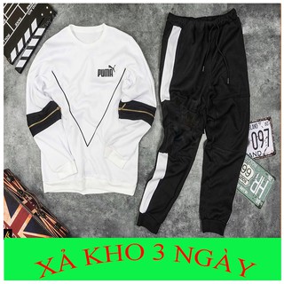 [ CHẤT SHOP ] Bộ nỉ da cá thu đông Pu.Ma cực đẹp