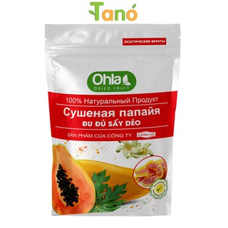 Đu đủ sấy dẻo ohla - gói 500 gram